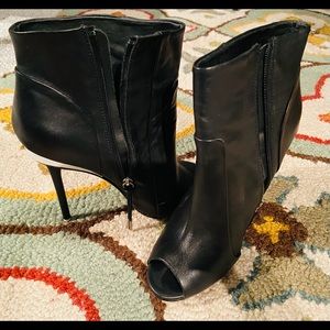 L.A.M.B. Peep Toe Booties 💣